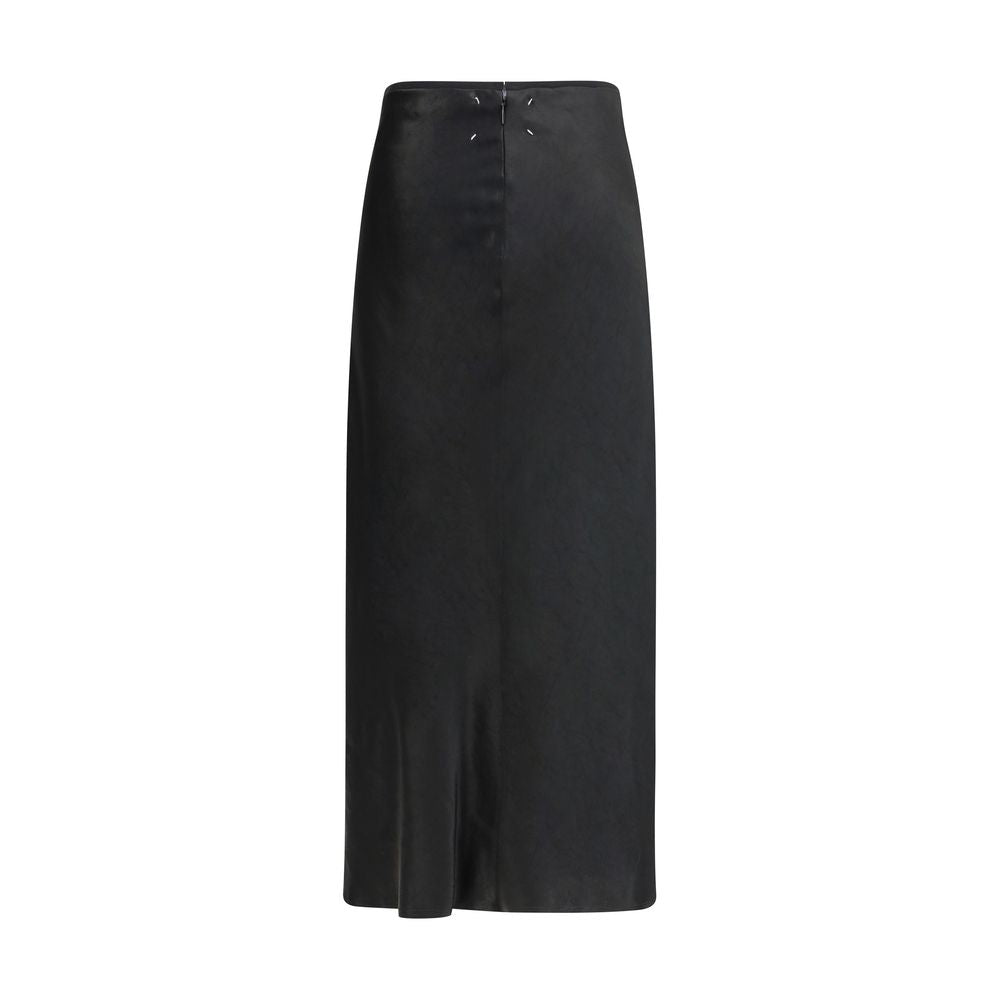 Margiela Satin Midi Skirt