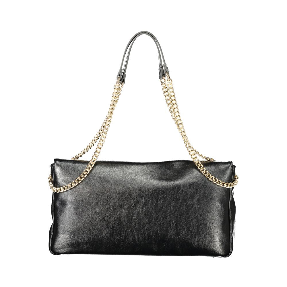 Bolso de Hombro Twinset Negro Poliuretano para Mujer