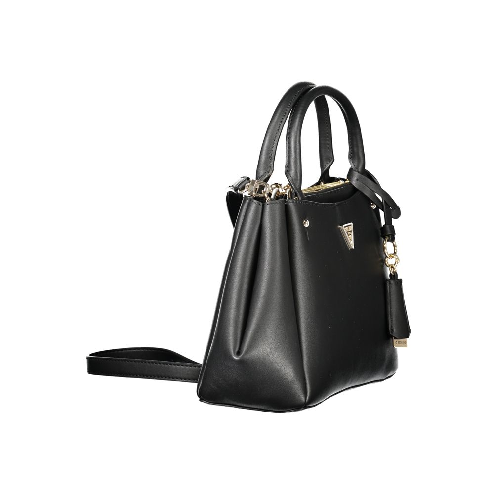 Guess Jeans Black Polyethylene Handbag