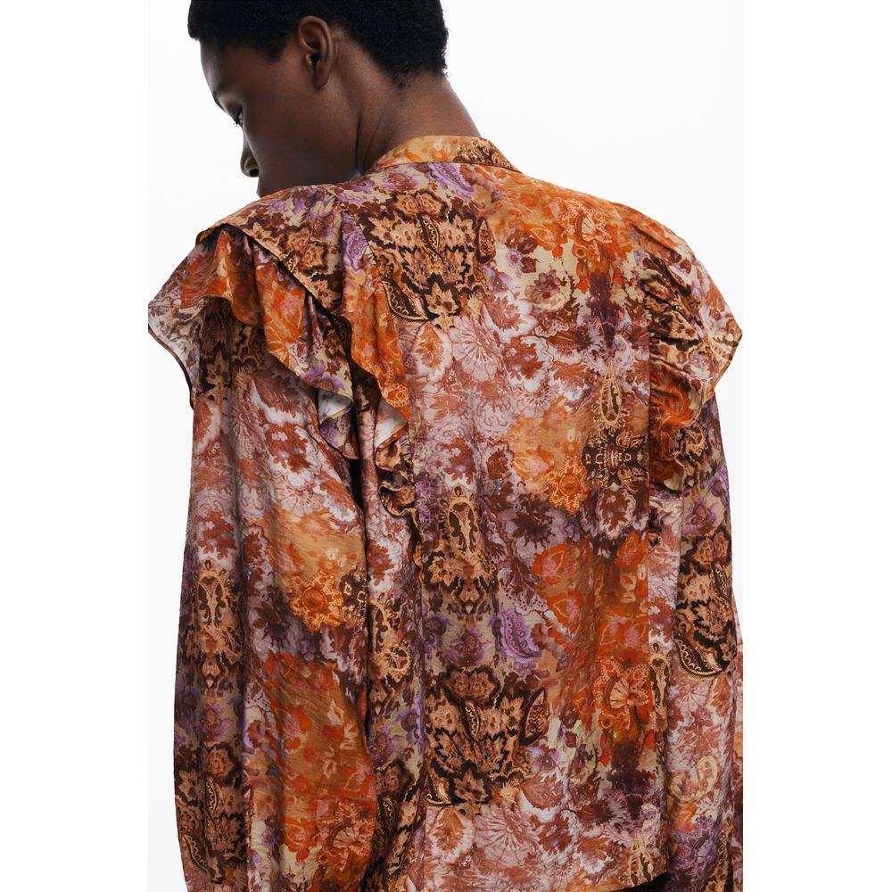Chemise femme Desigual Arancione en viscose