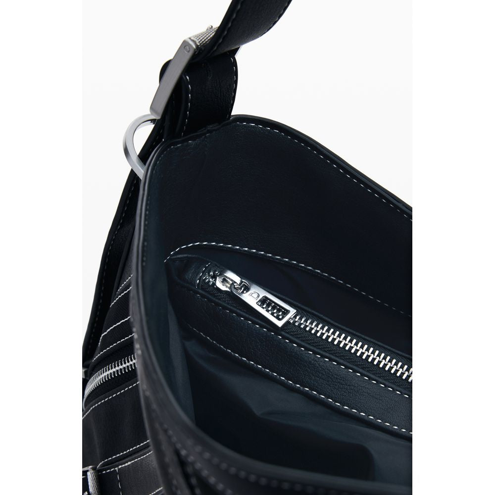 Desigual Black Polyethylene Women Handbag