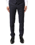 Dolce & Gabbana Pantalones de Vestir Formales de Lana Gris para Hombre