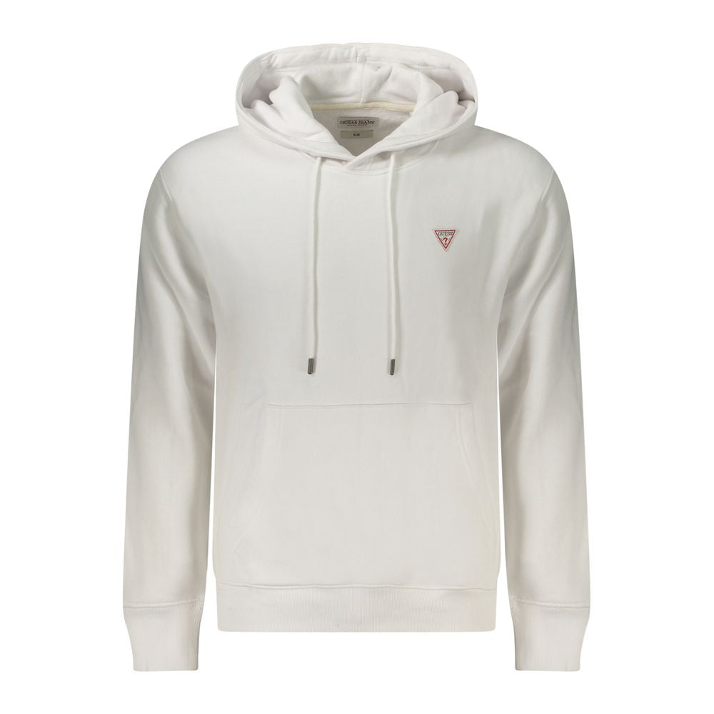 Sudadera de algodón blanca de Guess Jeans
