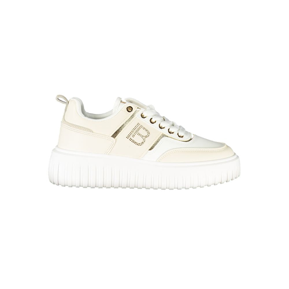 Laura Biagiotti Zapatilla Deportiva Beige de Poliéster para Mujer