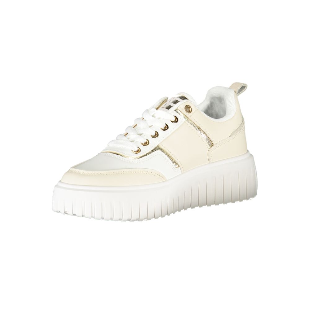 Laura Biagiotti Zapatilla Deportiva Beige de Poliéster para Mujer
