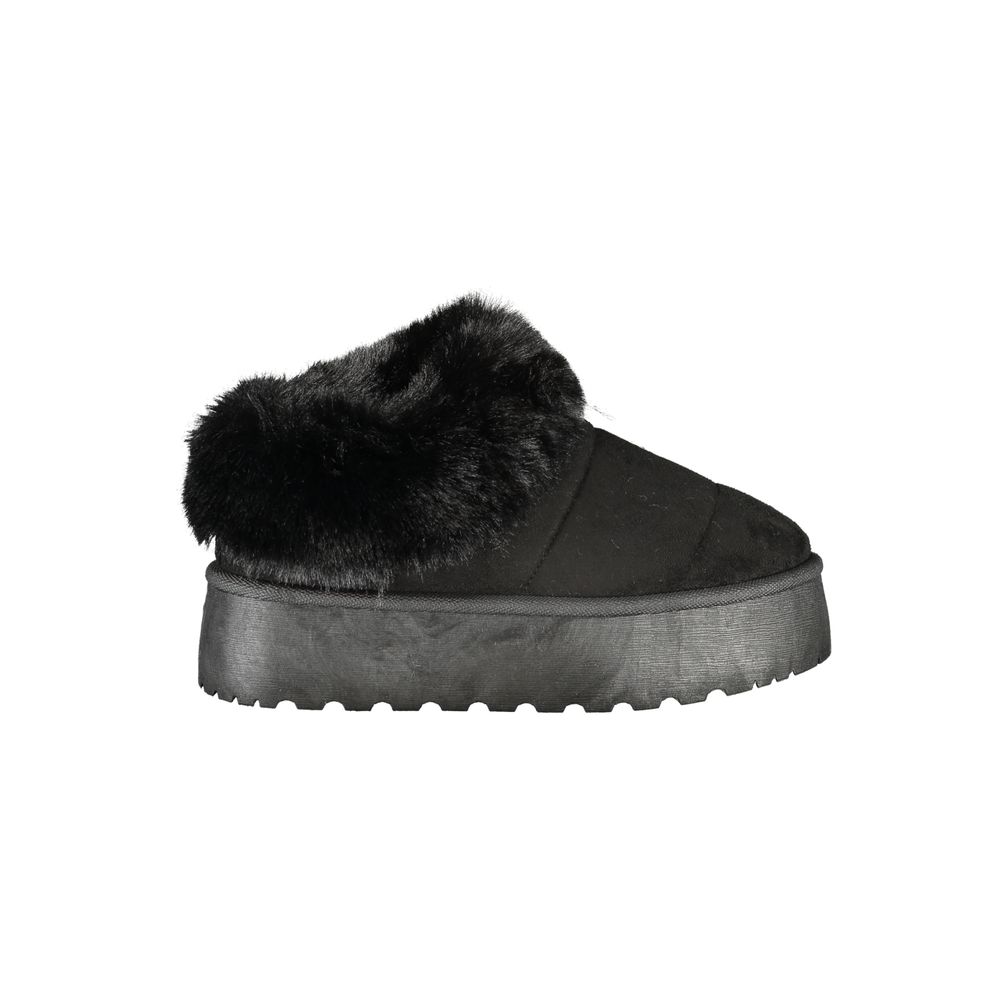 Zapatillas Laura Biagiotti de poliéster negro para mujer
