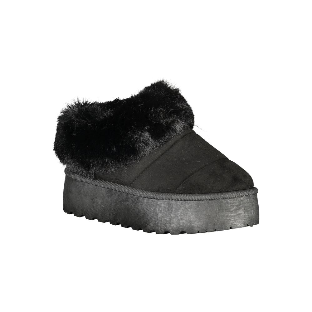 Zapatillas Laura Biagiotti de poliéster negro para mujer