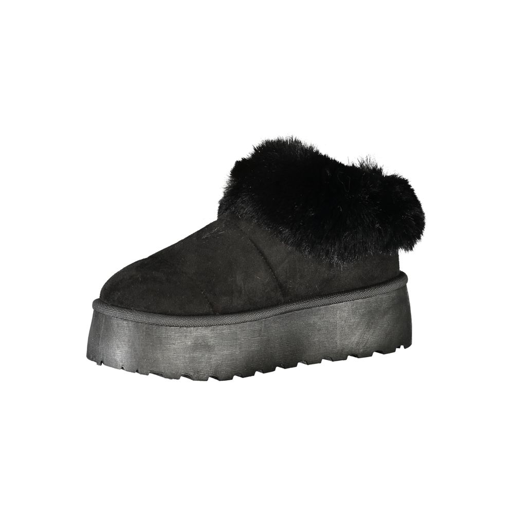 Zapatillas Laura Biagiotti de poliéster negro para mujer