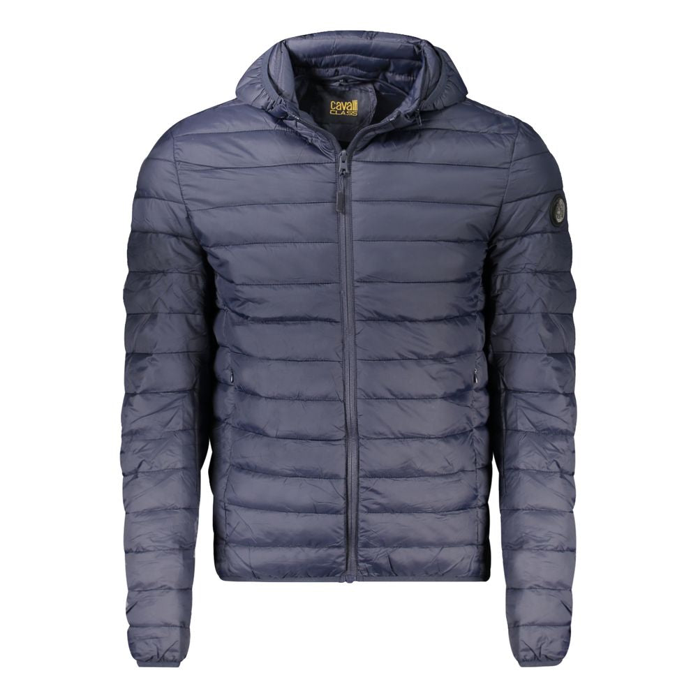 Cavalli Class Blu Polyester Men's Jacket