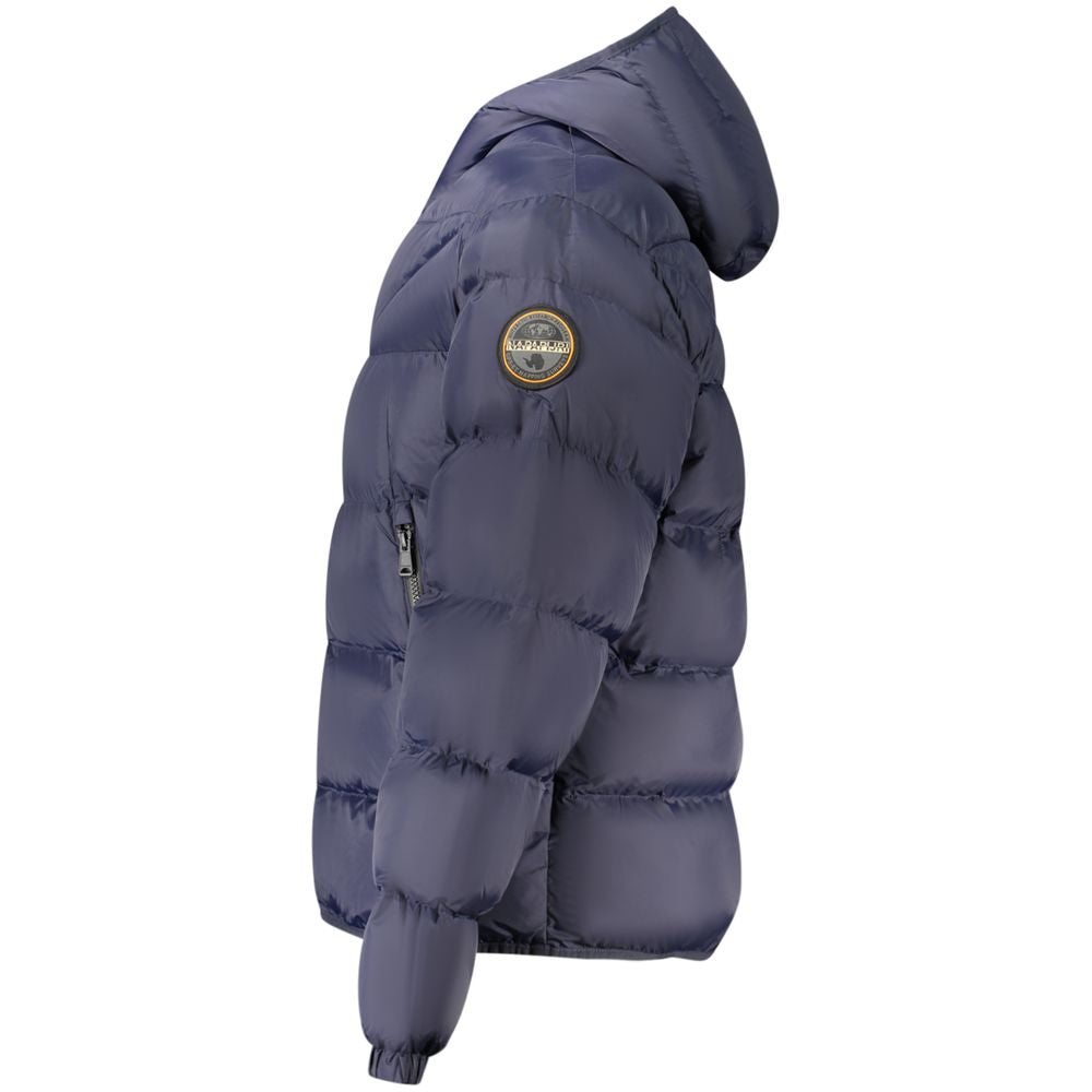 Chaqueta de hombre de poliamida azul Napapijri
