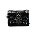 Gaelle Paris Black Polyethylene Handbag