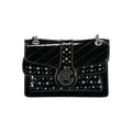 Gaelle Paris Black Polyethylene Handbag