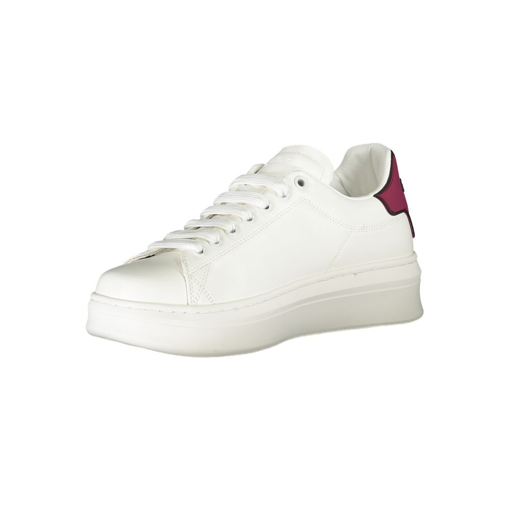 Gaelle Paris Red Polyethylene Sneaker