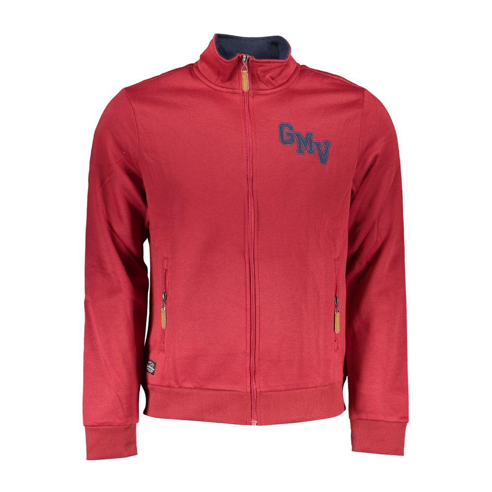 Sudadera Gianmarco Venturi de Algodón Rojo