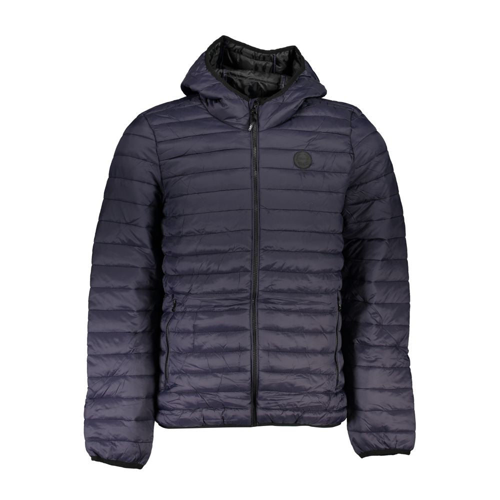 Gianmarco Venturi Blue Polyamide Jackets & Coat