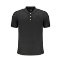 Gianmarco Venturi Black Cotton Polo Shirt