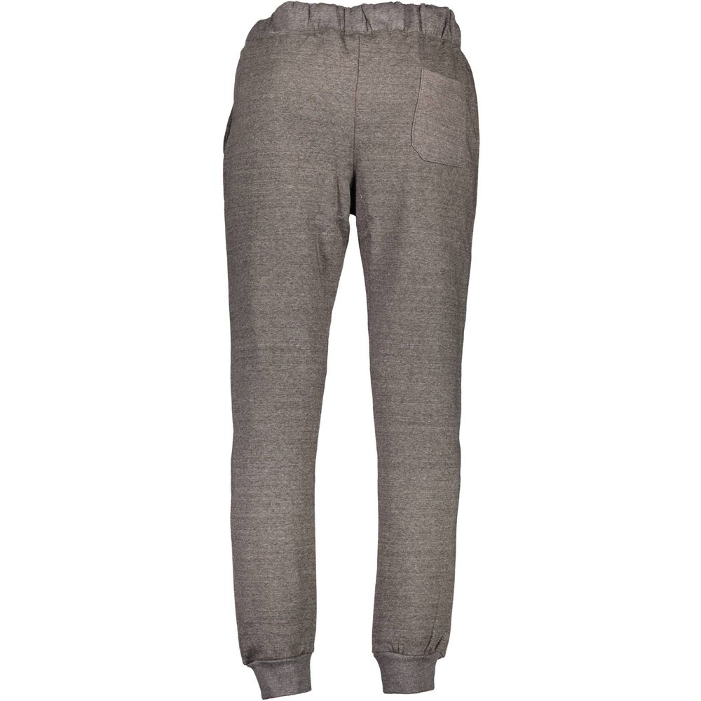 Pantalón de algodón gris Gianmarco Venturi