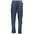 Gianmarco Venturi Blue Cotton Pant