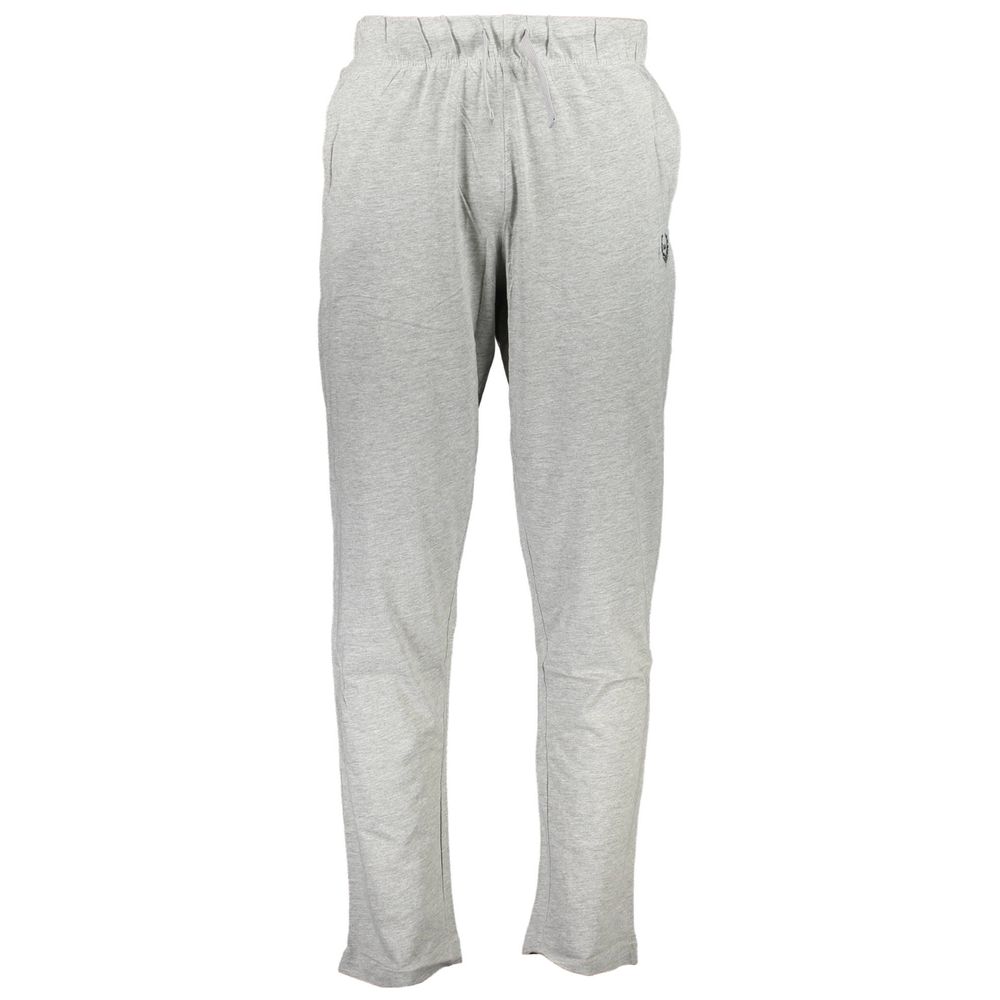 Pantalón de algodón gris Gianmarco Venturi