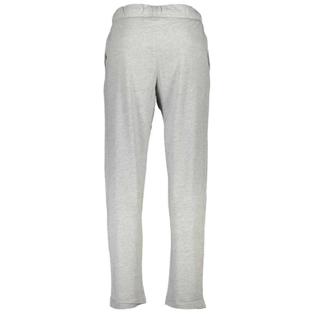 Pantalón de algodón gris Gianmarco Venturi