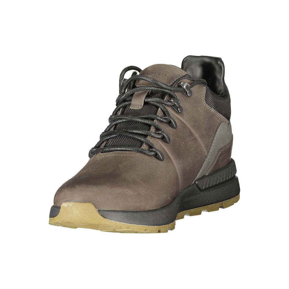 Lumberjack Brown Polyester Sneaker