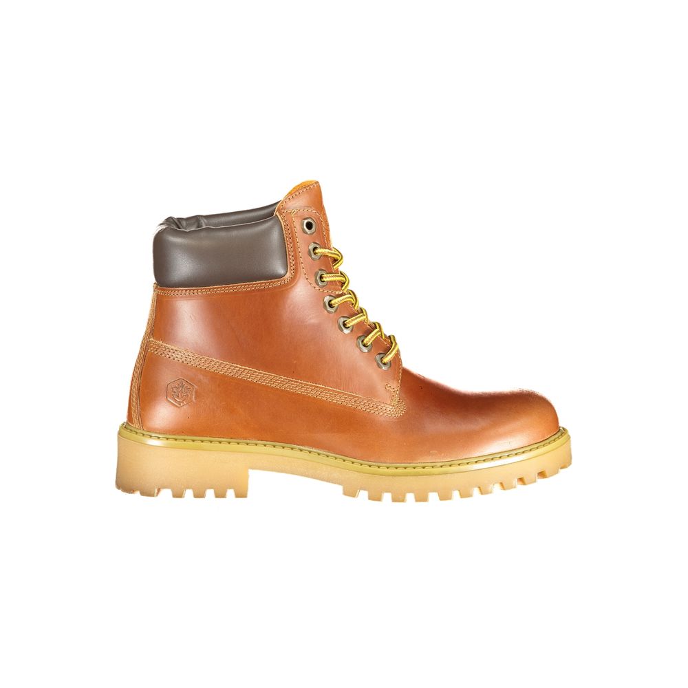 Lumberjack Brown Polyester Sneaker