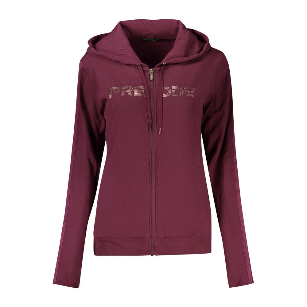 Freddy Purple Cotton Sweatshirt