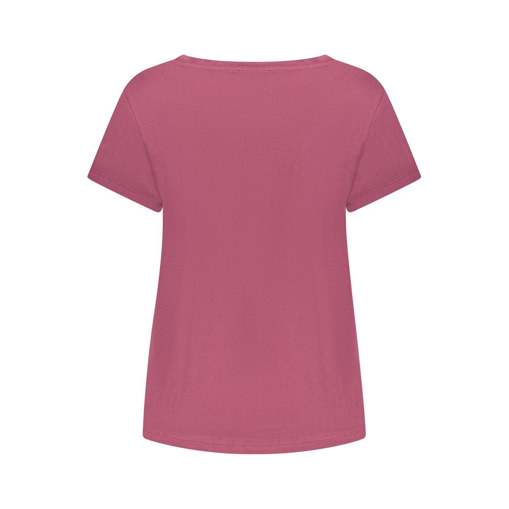 Freddy Purple Cotton T-Shirt