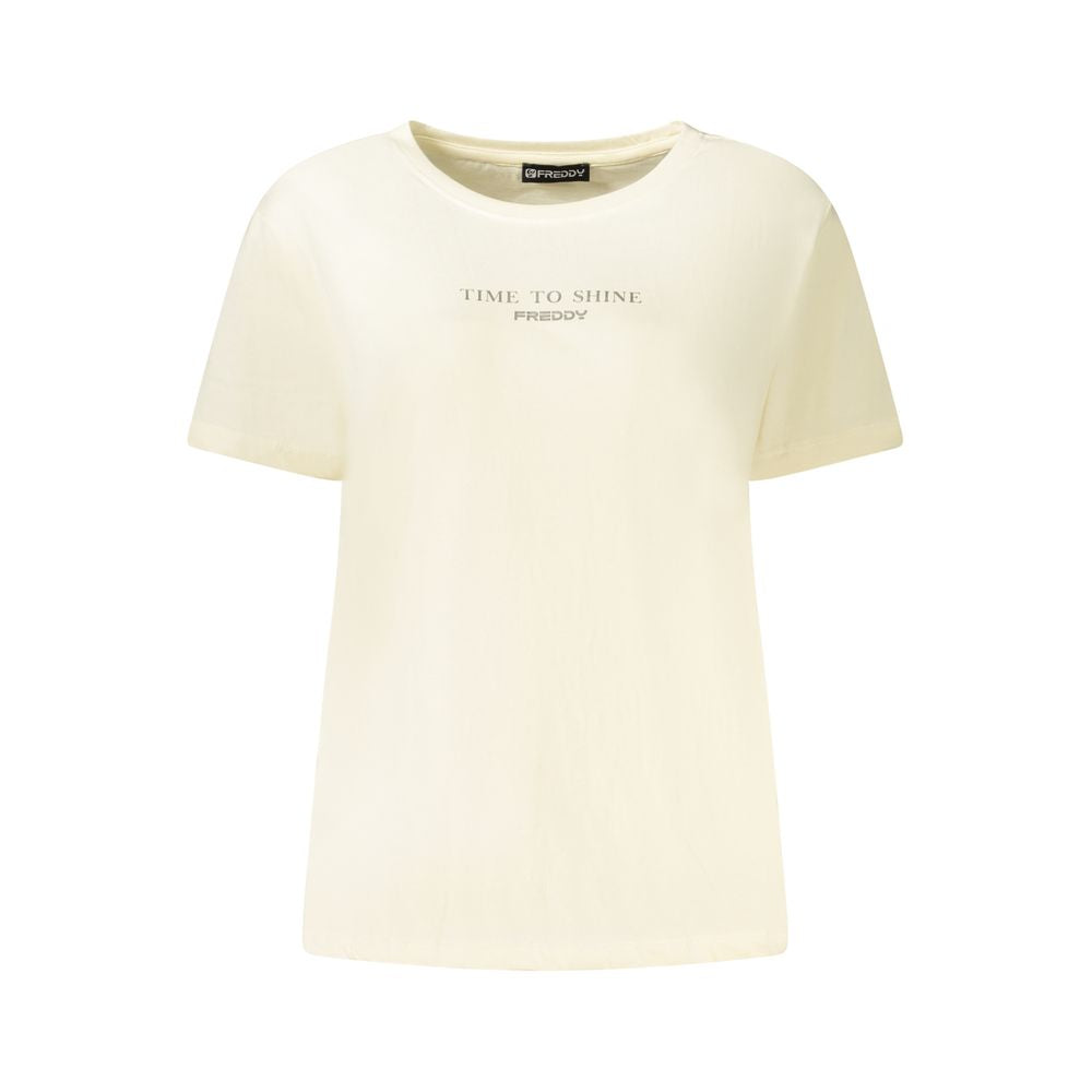 Freddy White Cotton T-Shirt