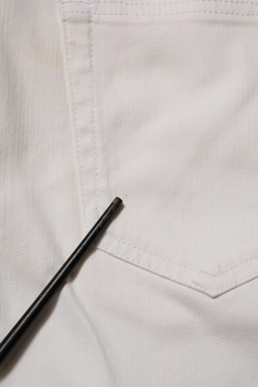 Prada White Mid Waist Skinny Fit Denim Casual Trouser Jeans