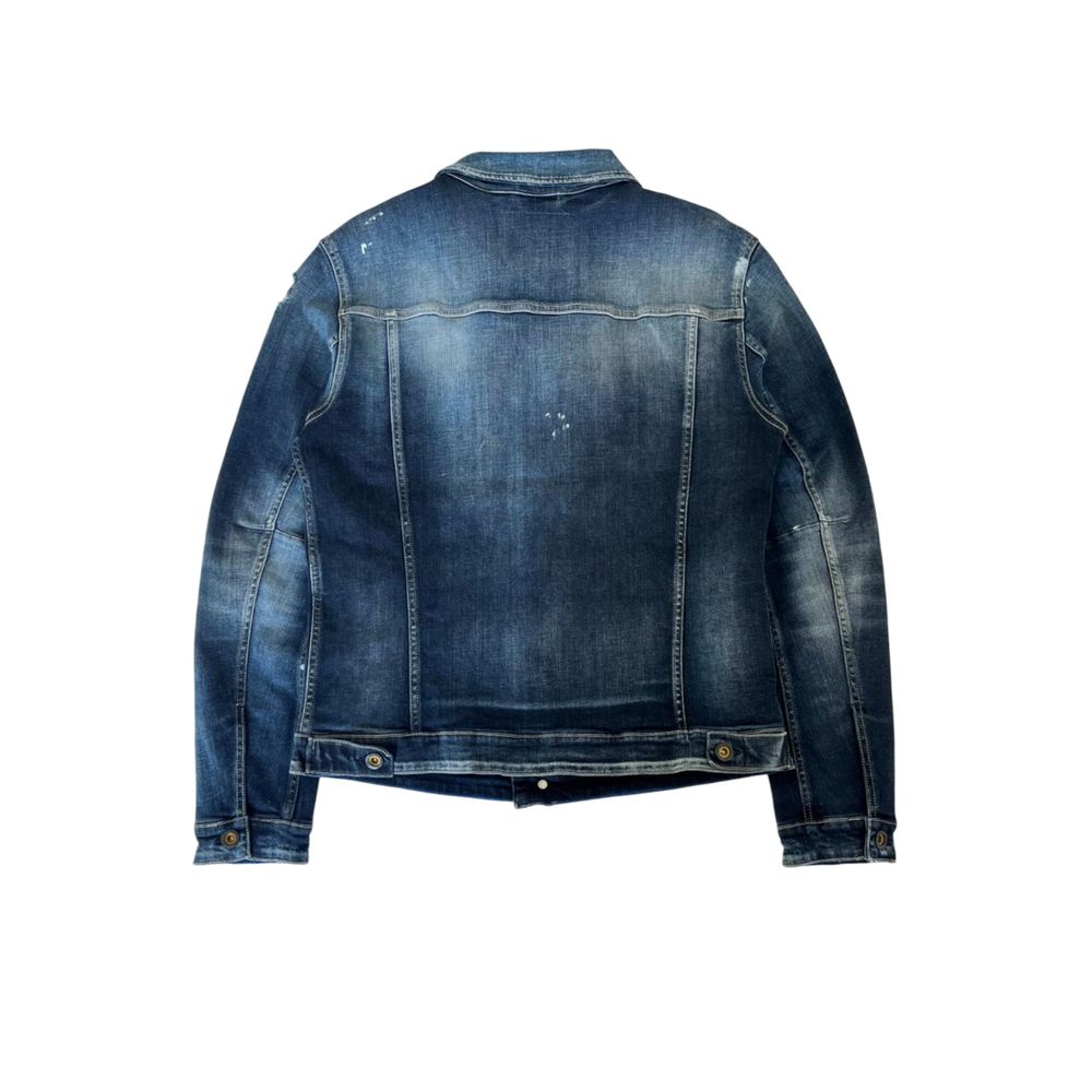 Jack & Jones Blue Cotton Men's Jacket