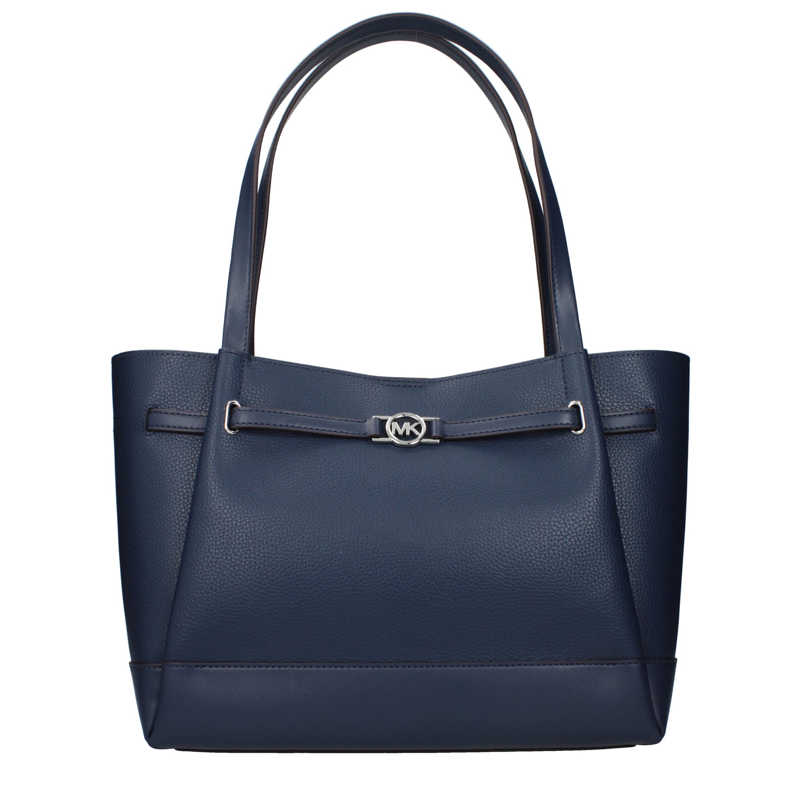 Michael Kors Blue Leather Shoulder Bags