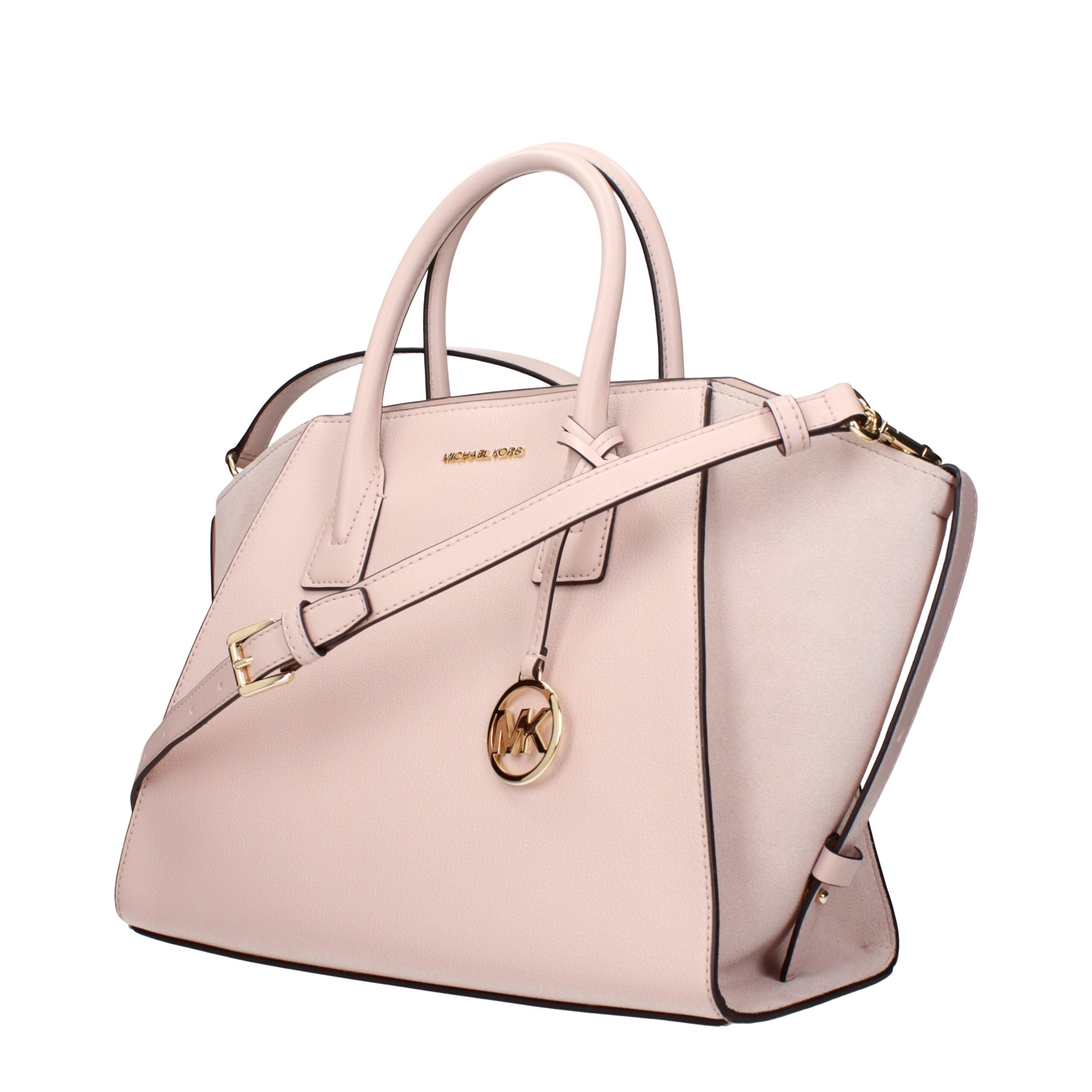 Bolso de mano Michael Kors de cuero rosa