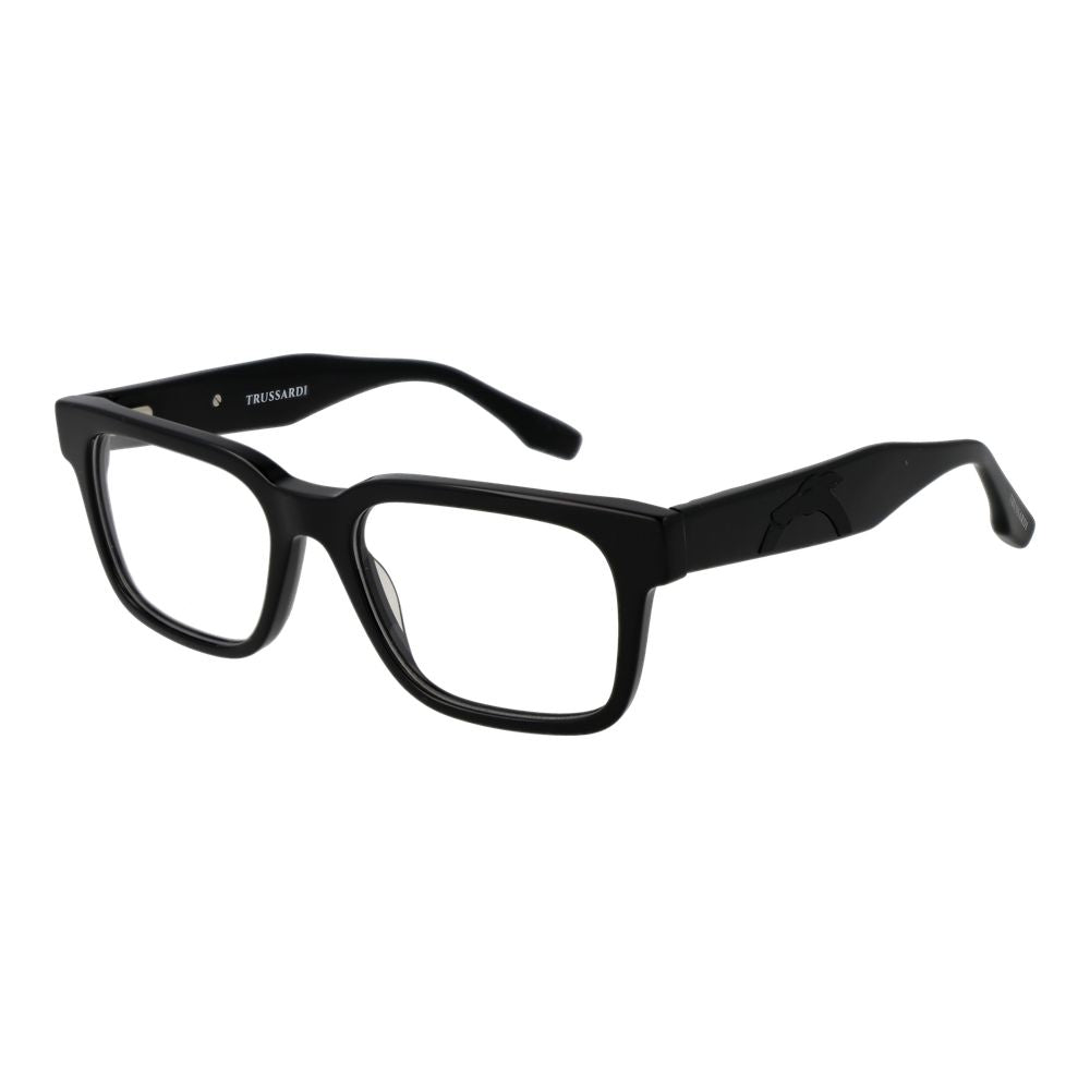 Trussardi Black Unisex Glasses Frame