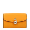 Michael Kors Orange Leather Wallet