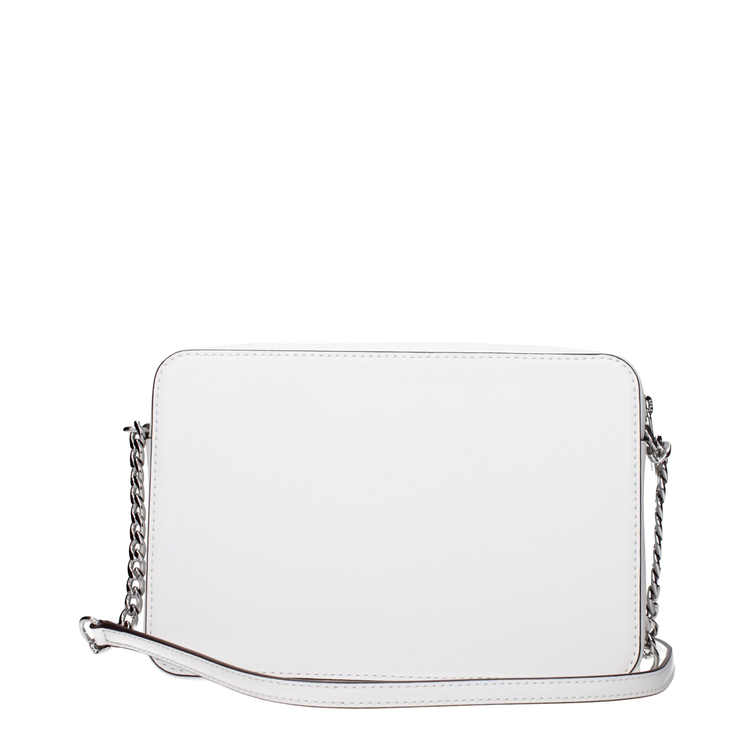 Michael Kors White Leather Crossbody Bags