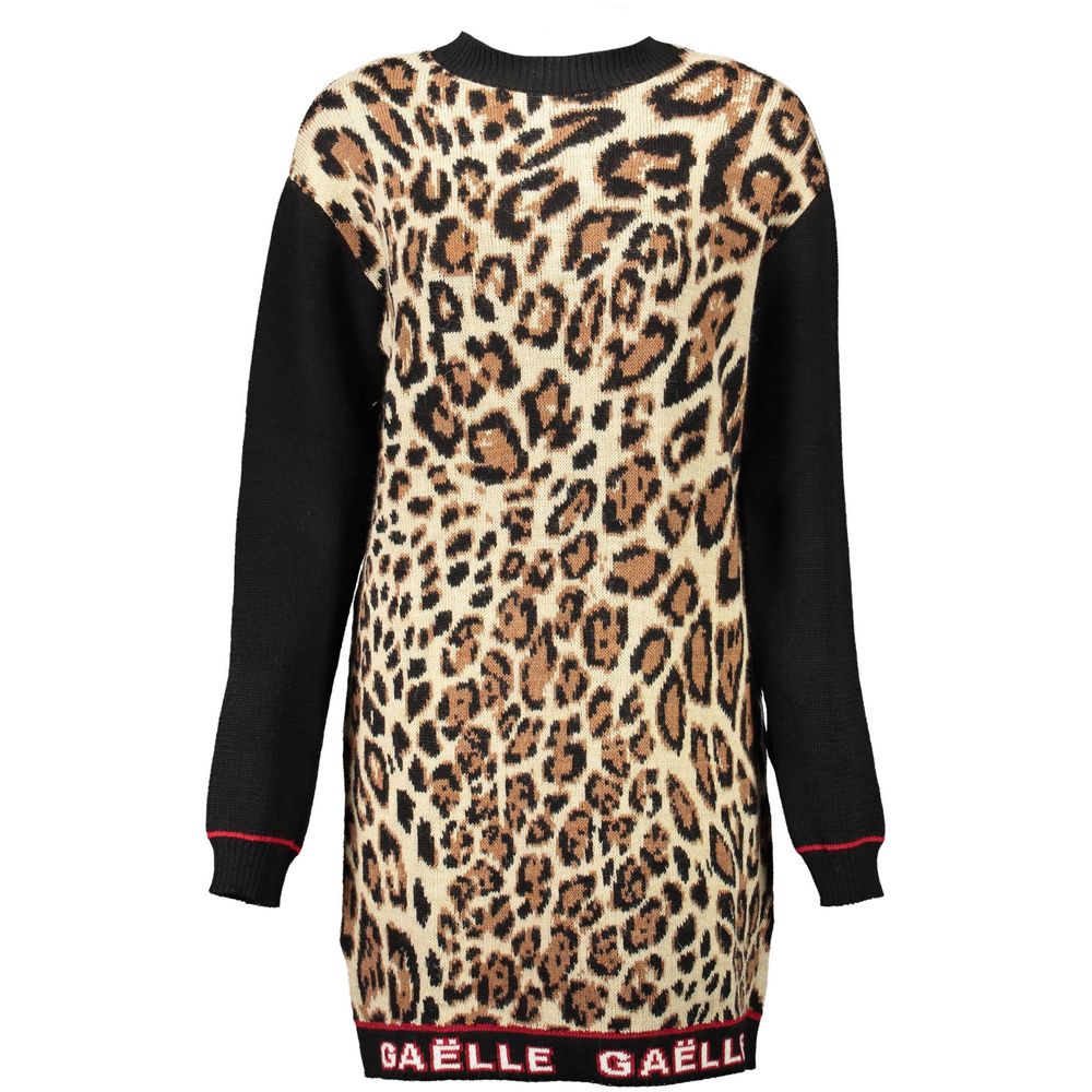 Gaelle Paris Beige Textile Dress