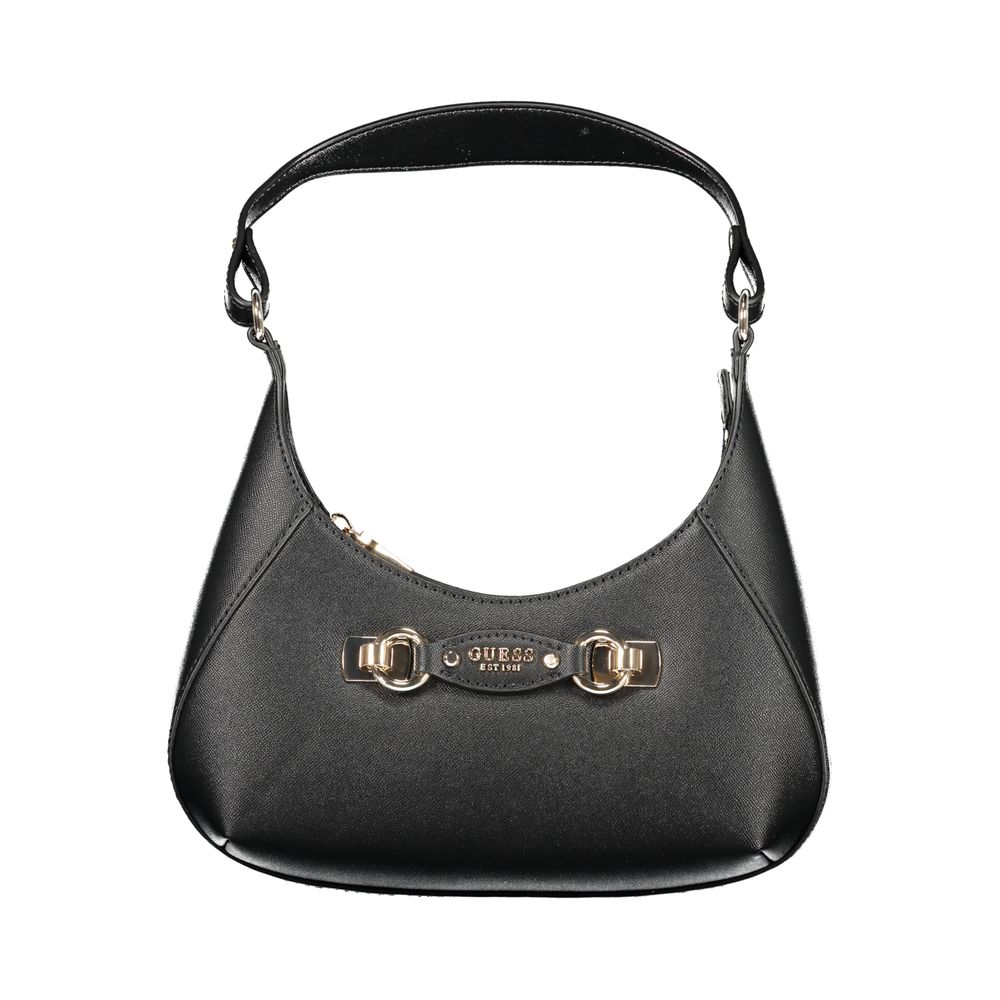 Bolso de mano Guess Jeans negro de polietileno
