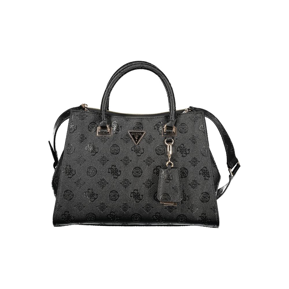 Guess Jeans Black Polyethylene Handbag