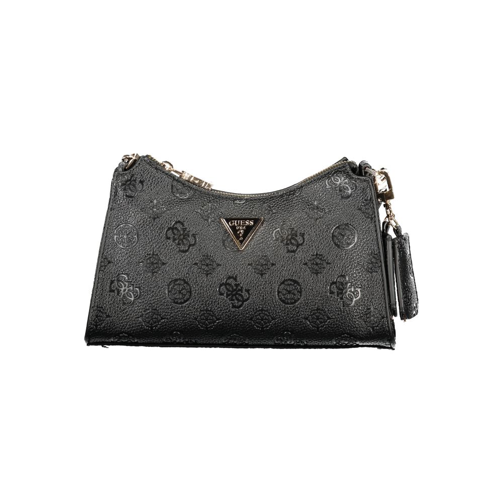 Guess Jeans Black Polyethylene Handbag