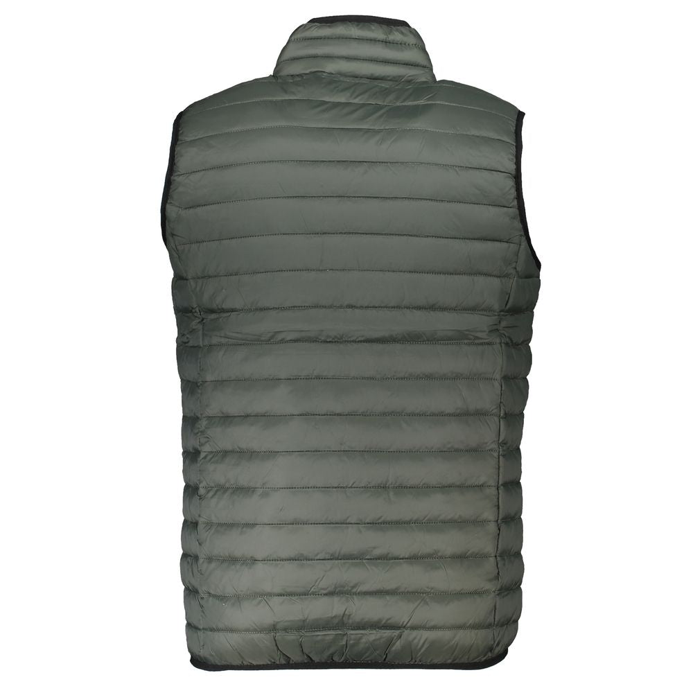 Gianmarco Venturi Green Polyamide Sleveless Jacket