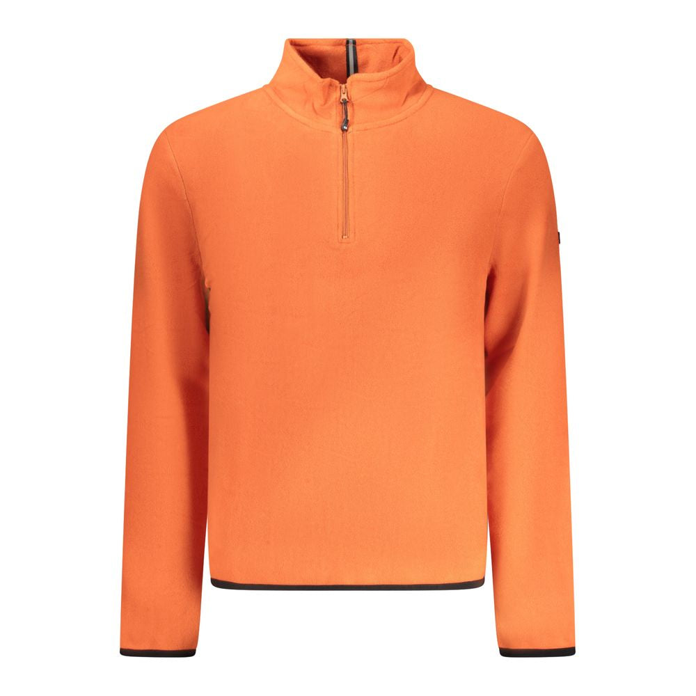 Norway 1963 Orange Polyester Men Sweater