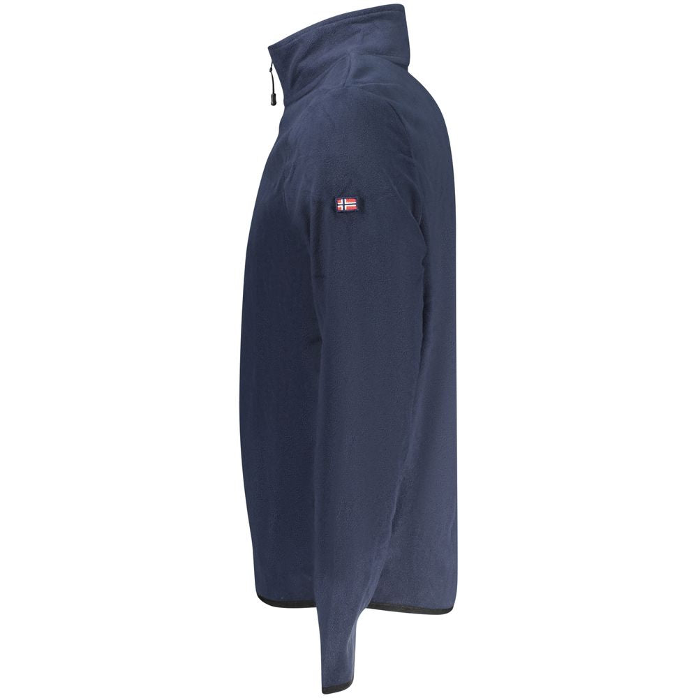 Norway 1963 Blue Polyester Men Sweater