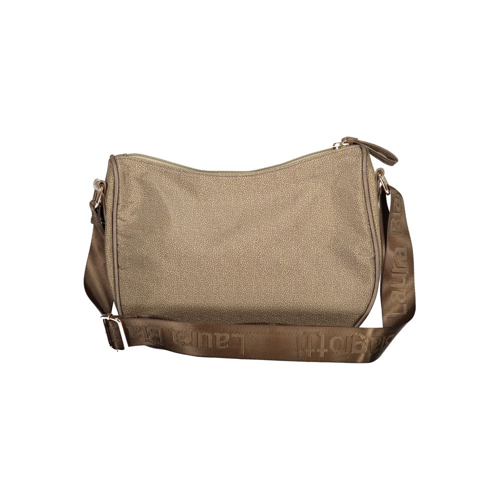 Laura Biagiotti Beige Polyester Women Handbag