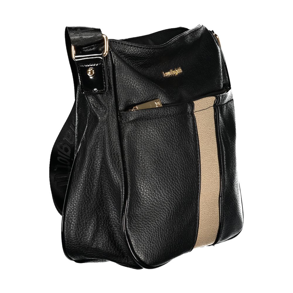 Laura Biagiotti Black PVC Women Handbag