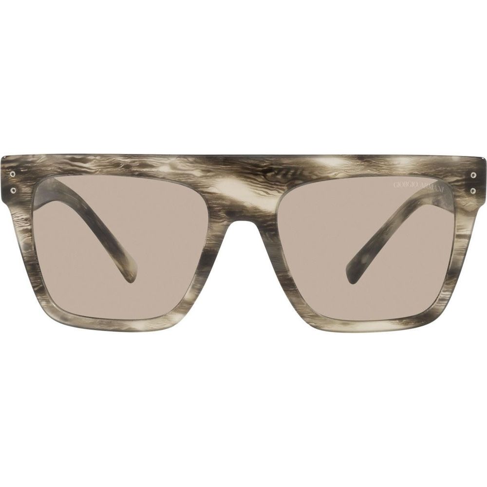 Giorgio Armani Brown Acetate Sunglasses