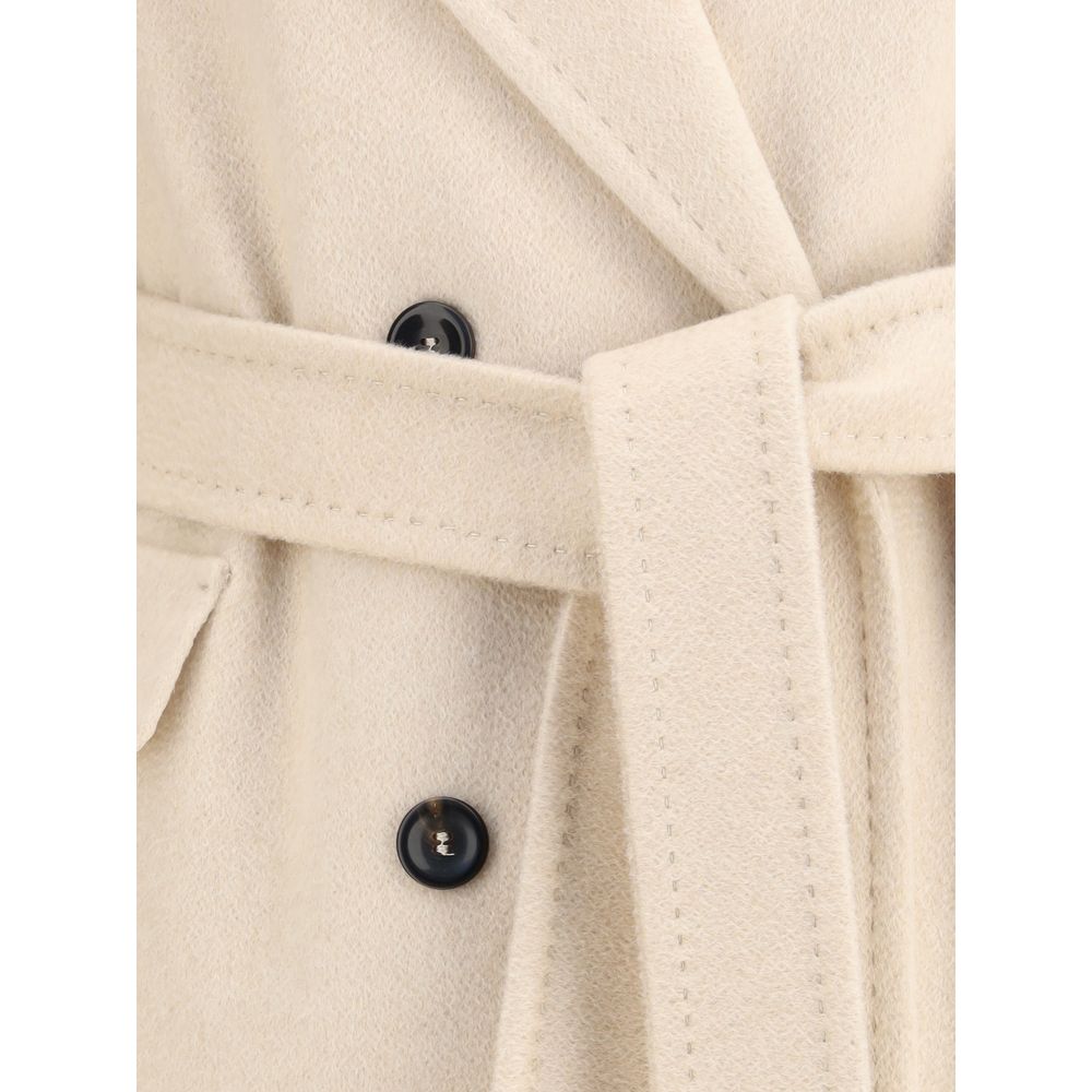 Max Mara Beige Cashmere Coat
