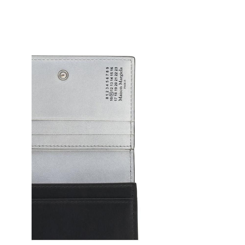 Margiela Black Leather Wallet