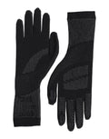 Dolce & Gabbana Black DG Logo Cotton Hands Mitten Men Gloves