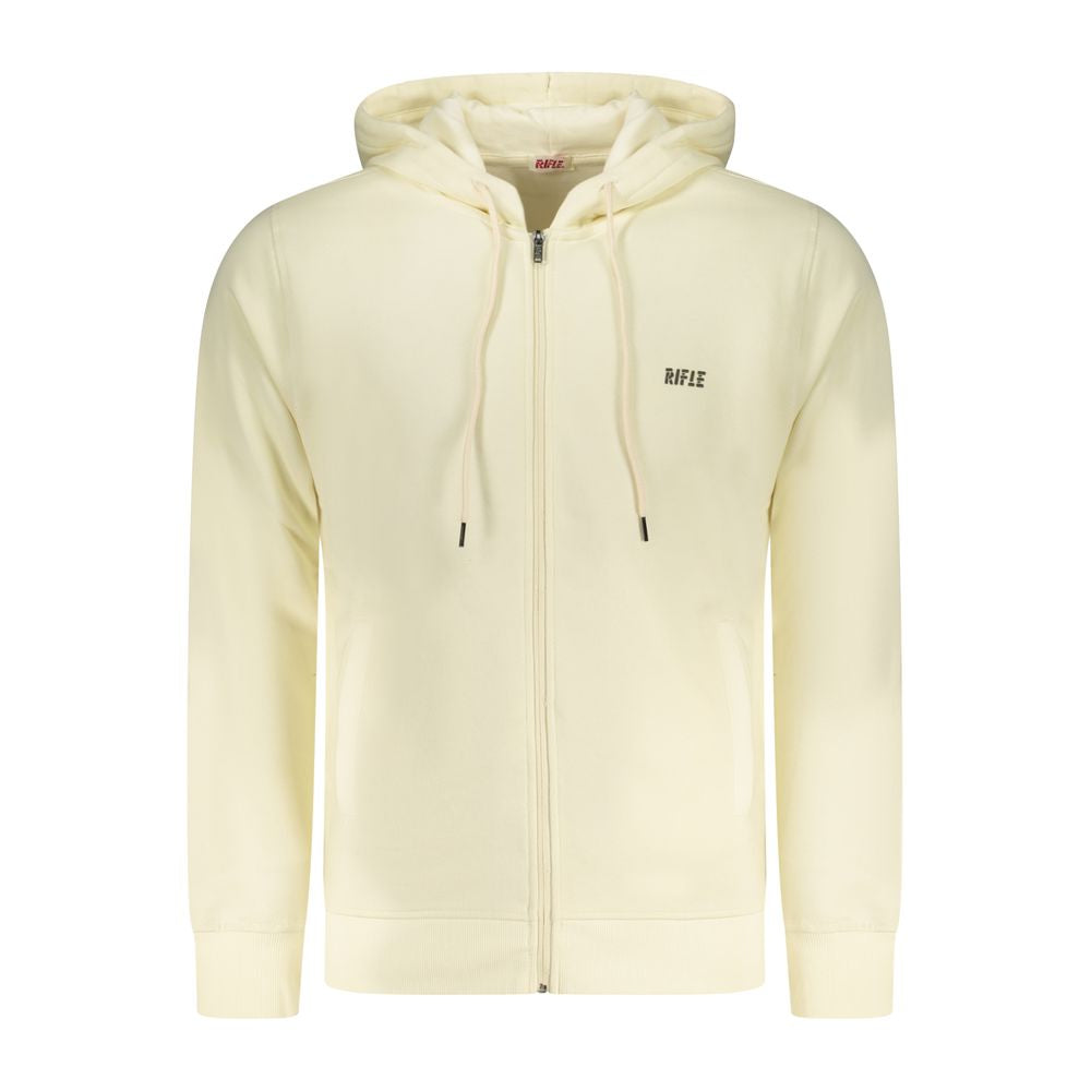 Rifle White Cotton Men Sweater